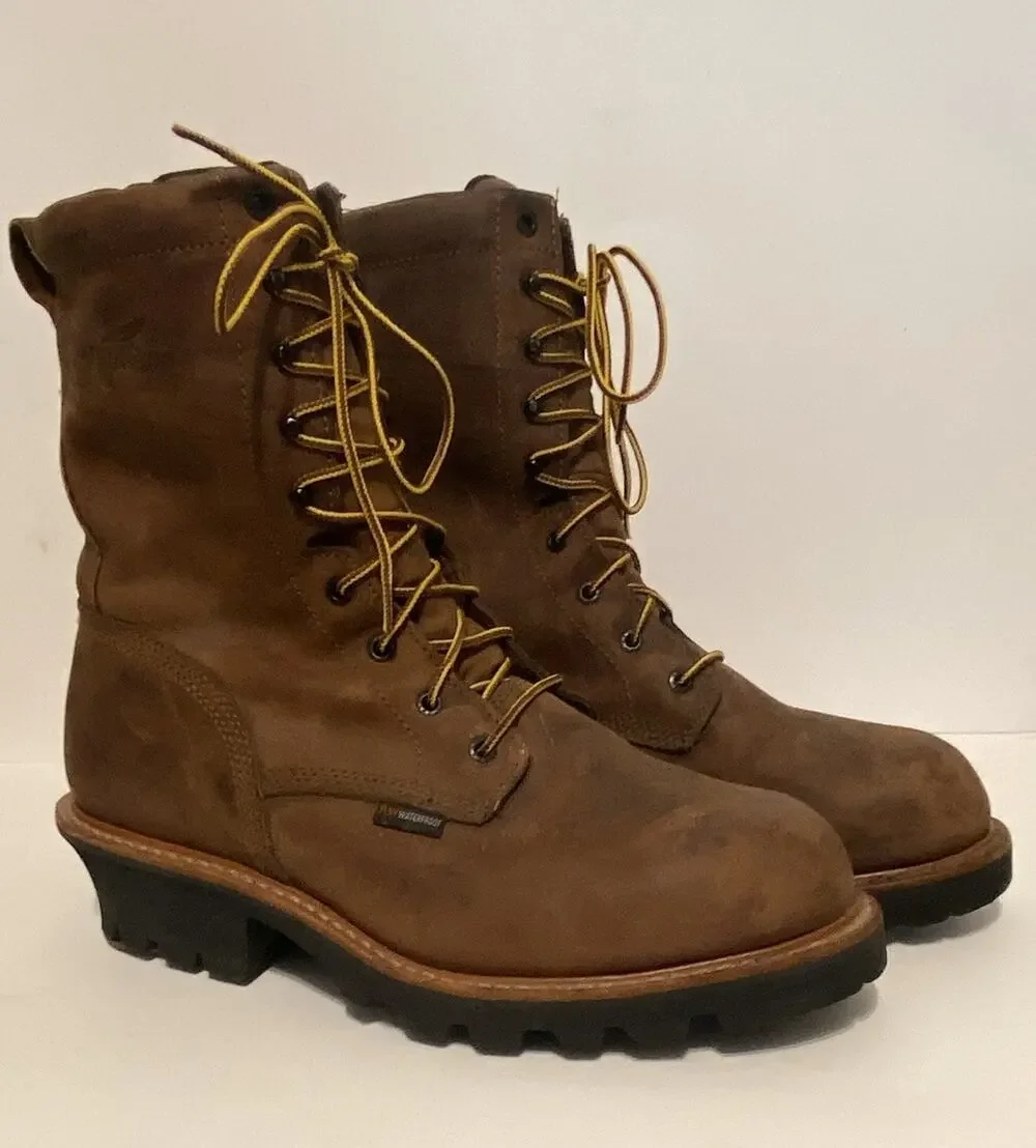 Red Wing 4417 Men’s 12 E2 Steel Toe Waterproof Thinsulate Work Boots Vibram